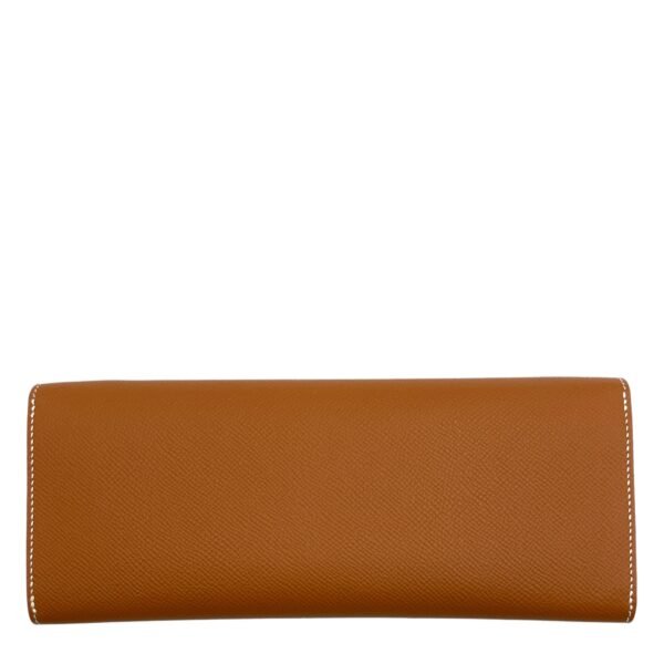 Maillon To Go Gold Wallet On Chain in Epsom, Brushed Palladium hardware - Image 2