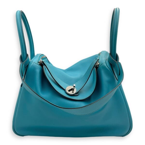 Lindy 30 Turquoise in Swift, Palladium hardware - Image 11