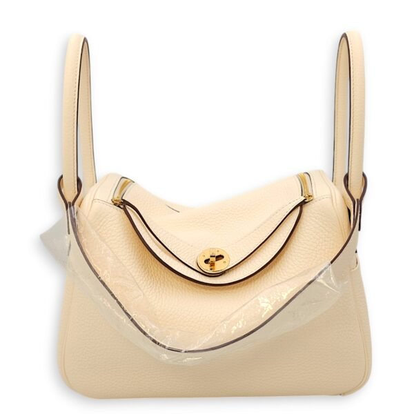 Lindy 26 Nata in Clemence, Gold hardware - Image 3
