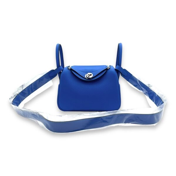 Lindy II Mini Blue Hydra in Clemence, Palladium hardware - Image 3