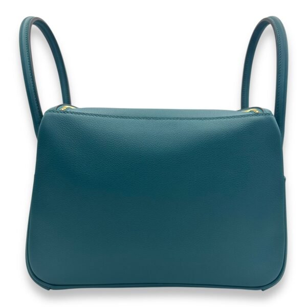 Lindy 26 Vert Bosphore in Evercolor, Gold hardware - Image 2