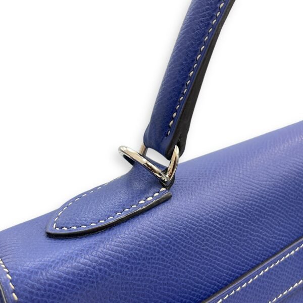 Kelly Candy 32 Blue Electric/ Blue Mykonos in Epsom, Palladium hardware - Image 8