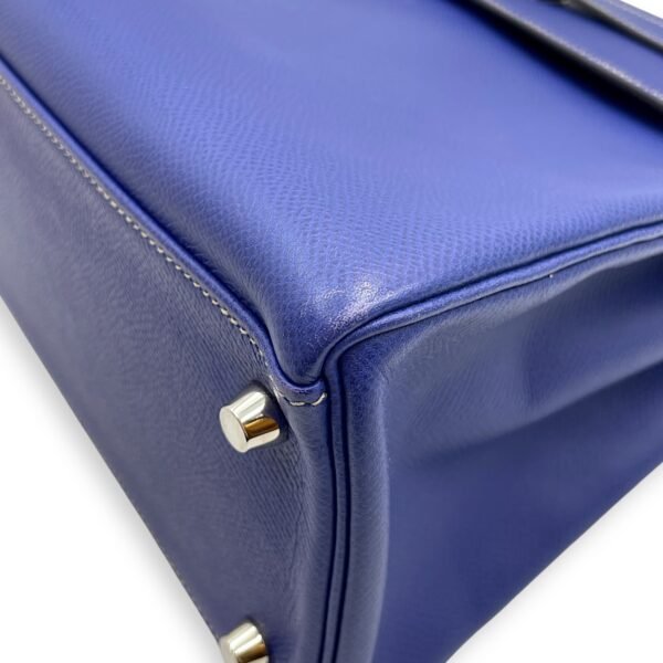 Kelly Candy 32 Blue Electric/ Blue Mykonos in Epsom, Palladium hardware - Image 10
