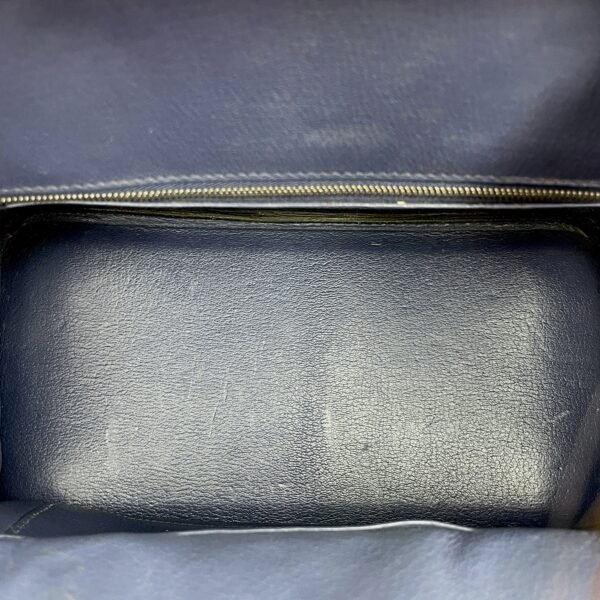 Birkin 30 Blue Brighton in Clemence, Palladium hardware - Image 6
