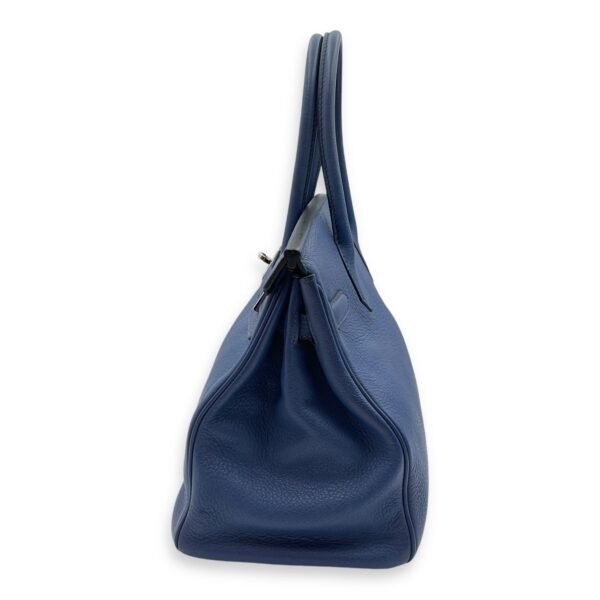 Birkin 30 Blue Brighton in Clemence, Palladium hardware - Image 4