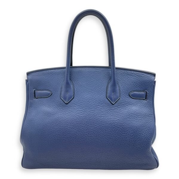 Birkin 30 Blue Brighton in Clemence, Palladium hardware - Image 2