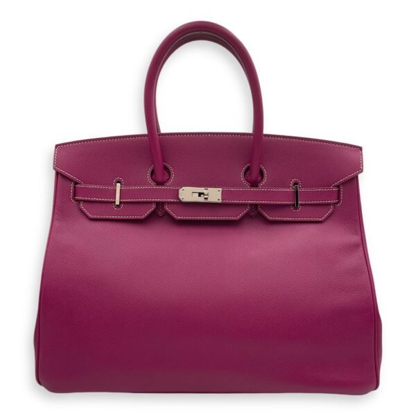 Birkin 35 Tosca Candy in Epsom, Palladium hardware