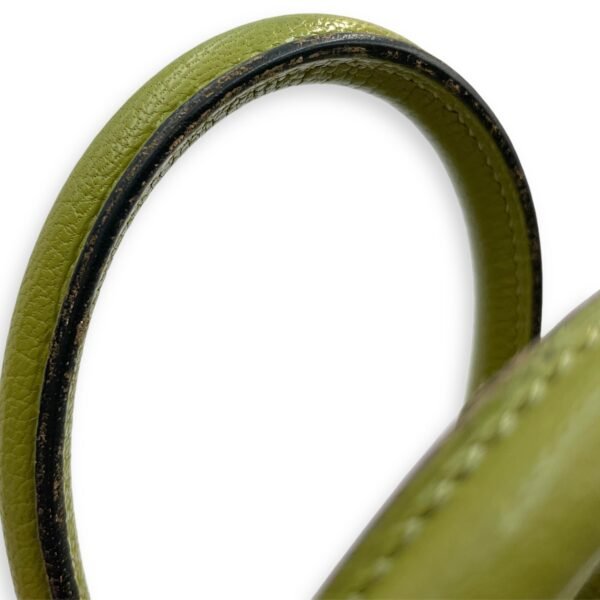 Birkin 25 Vert Anis in Chevre Mysore, Palladium hardware - Image 10