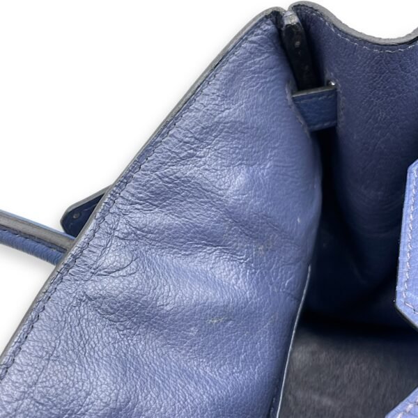 Birkin 30 Blue Brighton in Clemence, Palladium hardware - Image 9