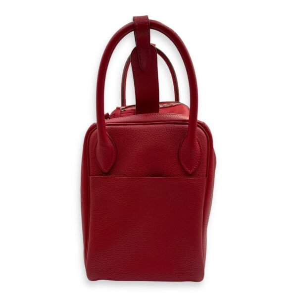 Lindy 30 Rouge Casaque in Clemence, Palladium hardware - Image 4
