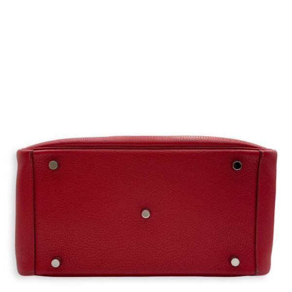 Lindy 30 Rouge Casaque in Clemence, Palladium hardware - Image 5