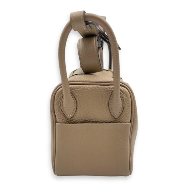 Lindy Mini Trench in Clemence, Gold hardware - Image 3