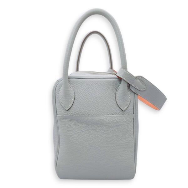 Lindy 30 Gris Perle/Crevette in Clemence, Palladium hardware - Image 4