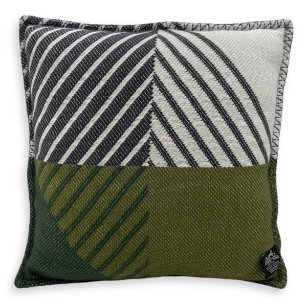 H Diagonal Pillow Marine Bag Accessory in Cashmere - Image 2