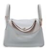 Lindy 30 Gris Perle/Crevette in Clemence, Palladium hardware - Image 8