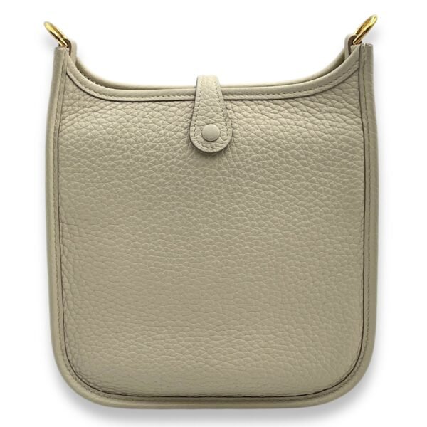 Evelyne Mini Beton in Clemence, Gold hardware - Image 2