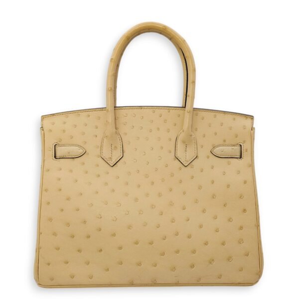 Birkin 30 Parchemin in Ostrich, Gold hardware - Image 2