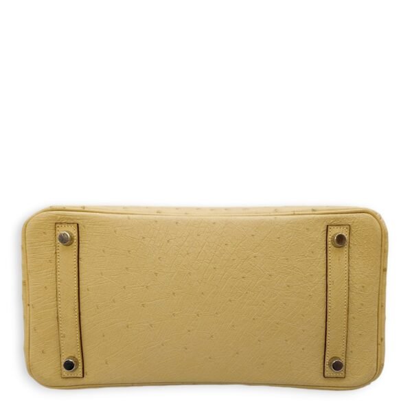 Birkin 30 Parchemin in Ostrich, Palladium hardware - Image 5