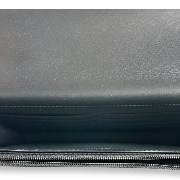 C19 Black, purple, pink,teal Wallet On Chain in Tweed, calf, 3-Tone hardware - Image 6