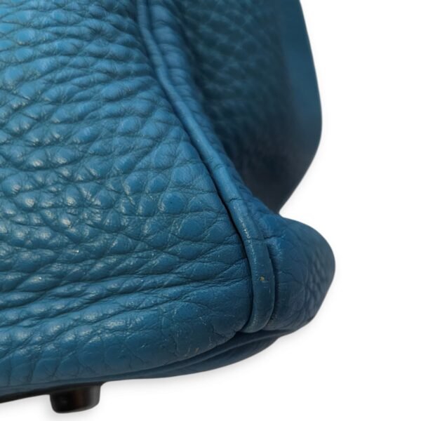 Birkin 40 Blue Jean in Togo, Palladium hardware - Image 10