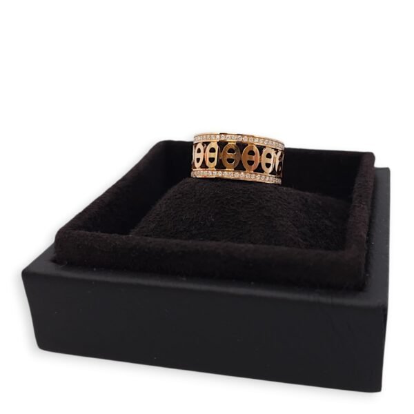 Chaine D'ancre Divine 53 Ring in 18K Rose Gold - Image 4