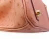 Birkin 30 Terre Cuite in Ostrich, Gold hardware - Image 8