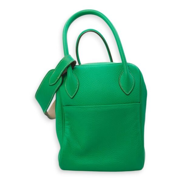 Lindy Eclat 34 Menthe/Gris in Clemence, Palladium hardware - Image 8
