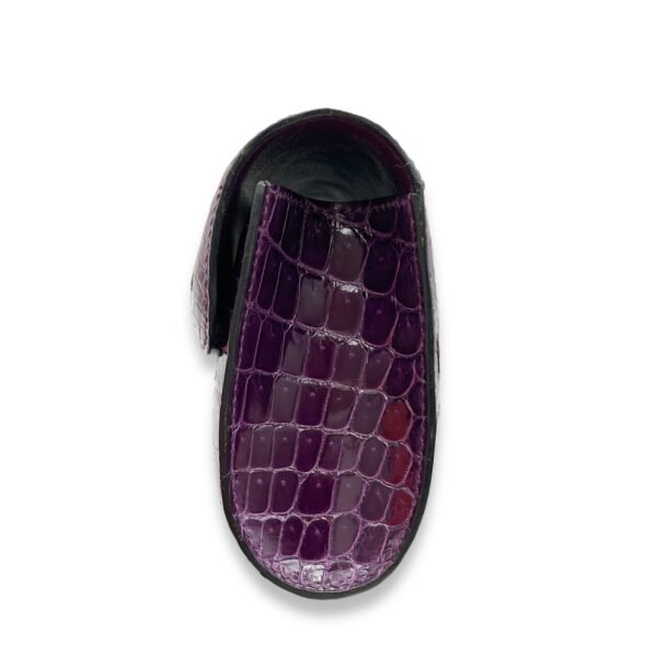 Egee Clutch Cassis in Shiny Niloticus, Palladium hardware - Image 3