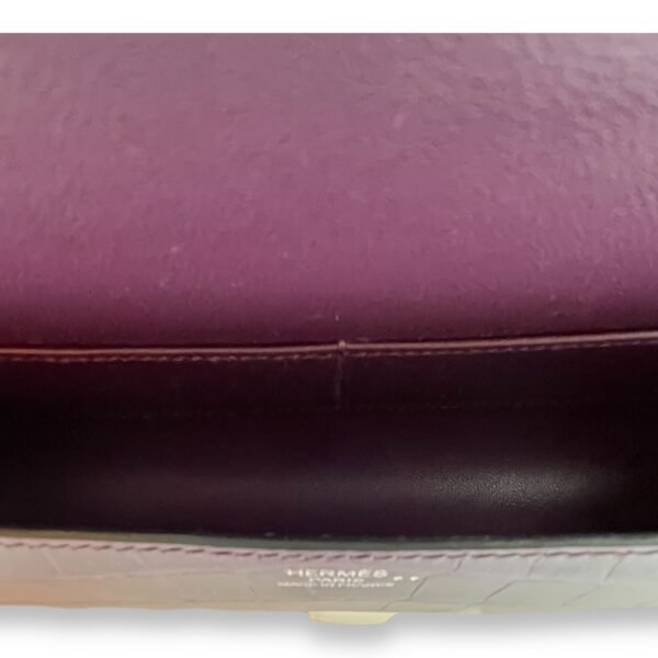 Egee Clutch Cassis in Shiny Niloticus, Palladium hardware - Image 6