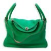 Lindy Eclat 34 Menthe/Gris in Clemence, Palladium hardware - Image 5