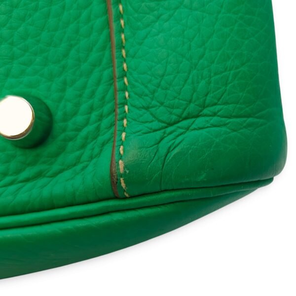 Lindy Eclat 34 Menthe/Gris in Clemence, Palladium hardware - Image 2