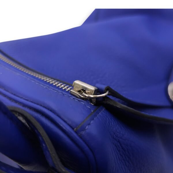 Lindy 30 Blue Electric in Clemence, Palladium hardware - Image 9