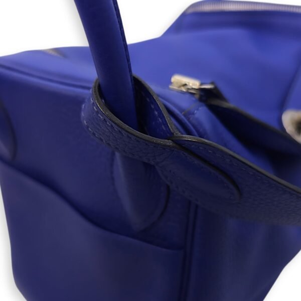 Lindy 30 Blue Electric in Clemence, Palladium hardware - Image 8