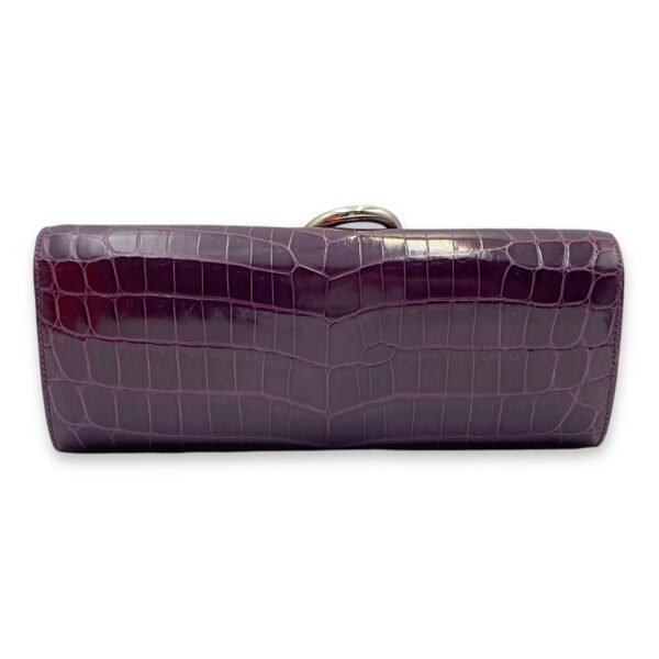 Egee Clutch Cassis in Shiny Niloticus, Palladium hardware - Image 2
