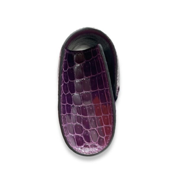 Egee Clutch Cassis in Shiny Niloticus, Palladium hardware - Image 4