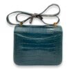 Constance 24 Colvert in Shiny Alligator, Gold hardware - Image 2
