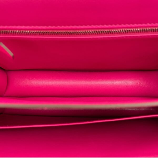 Constance 24 Pink in Ostrich, Palladium hardware - Image 6