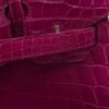 Birkin 30 Pink in Shiny Niloticus, Palladium hardware - Image 7