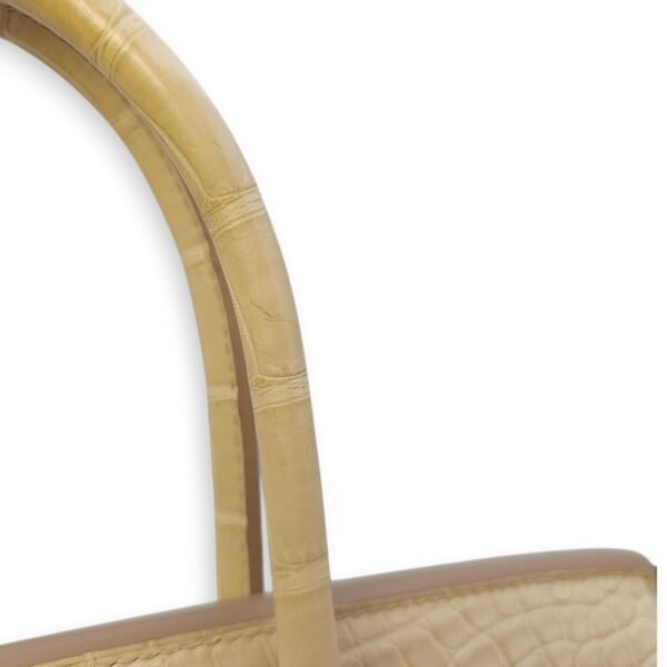 Birkin 30 Beton in Matte Alligator, Gold hardware - Image 2