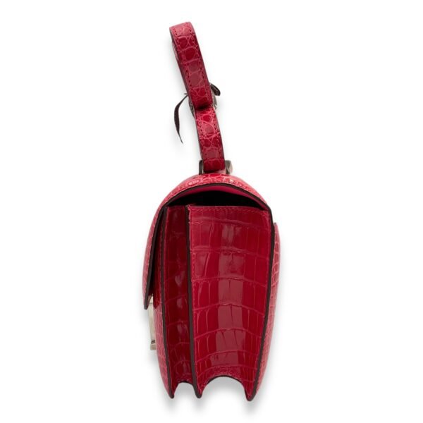 Constance 18 Rose Extreme in Shiny Alligator, Palladium hardware - Image 4