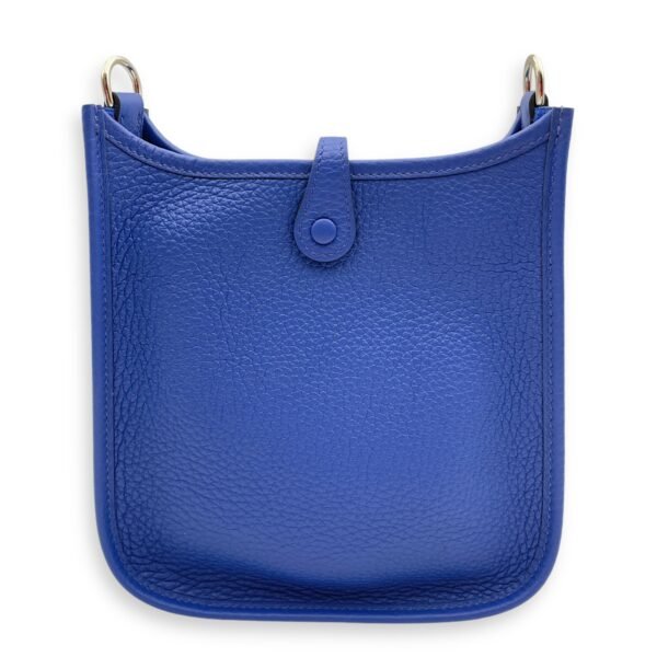 Evelyne Mini Bleu Royal in Clemence, Palladium hardware - Image 2