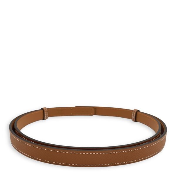 Kelly 18 Gold Belt in Epsom, Rose Gold hardware - Image 2