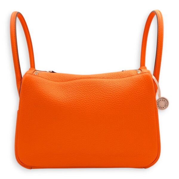 Lindy 26 Orange Minium in Clemence, Palladium hardware - Image 2