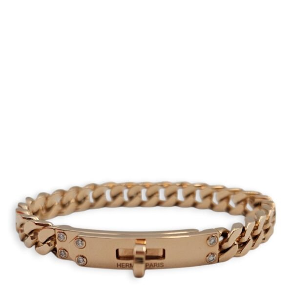 Kelly Gourmette TPM Bracelet in 18K Rose Gold