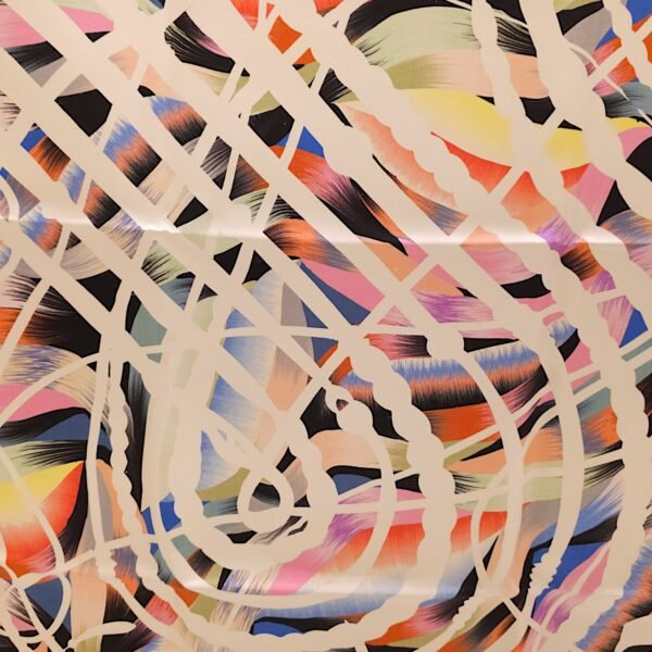 Marble Fouets Et Badines 90 Multi-colour Scarf in Silk - Image 3