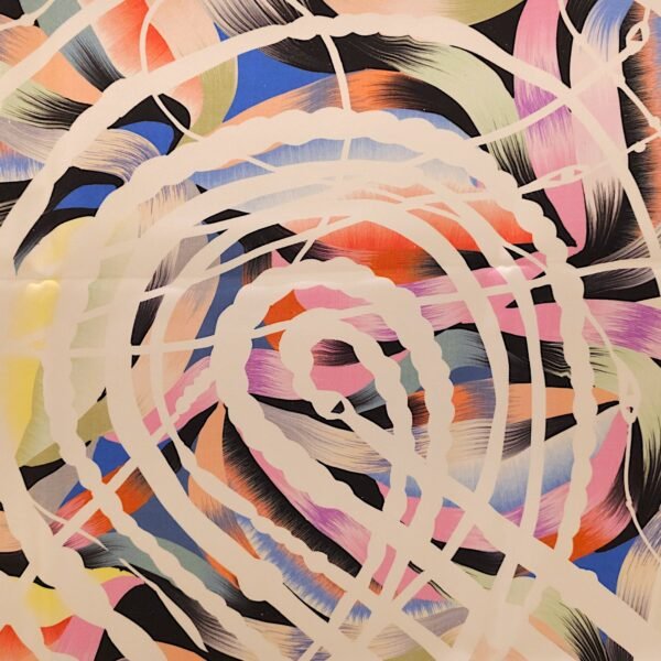 Marble Fouets Et Badines 90 Multi-colour Scarf in Silk - Image 2