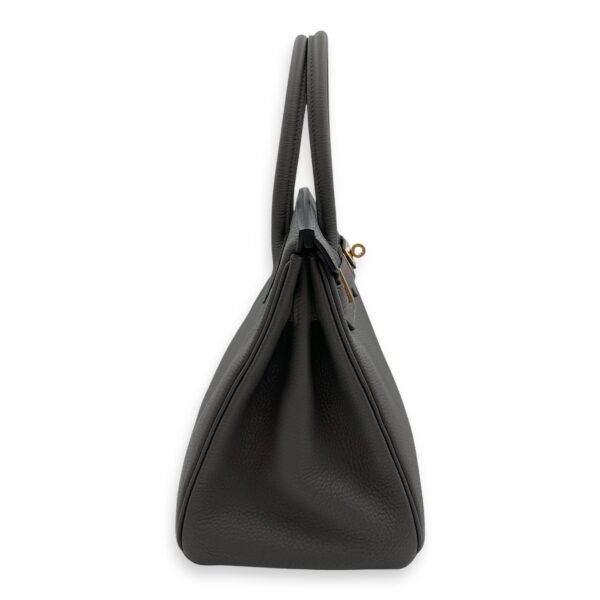 Birkin 30 Etain in Togo, Gold hardware - Image 3