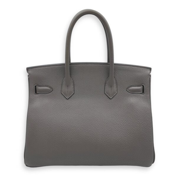 Birkin 30 Etain in Togo, Gold hardware - Image 2