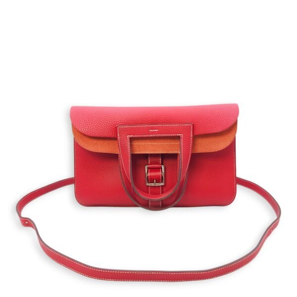 Halzan 31 Rouge Casaque in Clemence, Palladium hardware - Image 12
