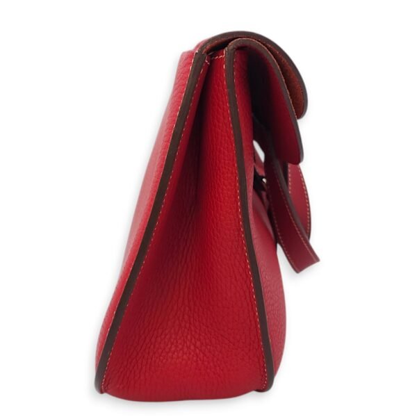 Halzan 31 Rouge Casaque in Clemence, Palladium hardware - Image 6